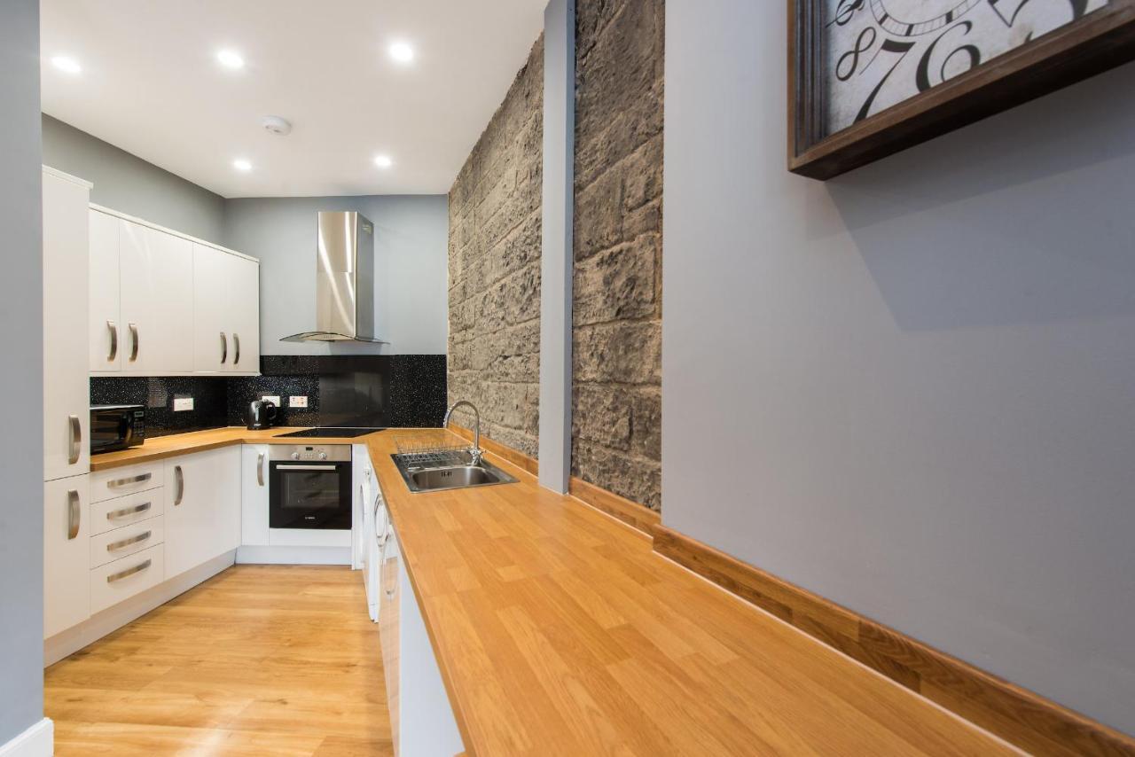 Castle Apt, Modern, Central Edinburgh Luaran gambar