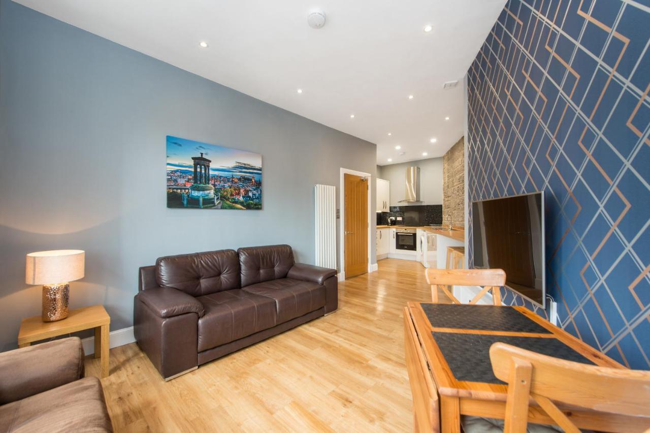 Castle Apt, Modern, Central Edinburgh Luaran gambar